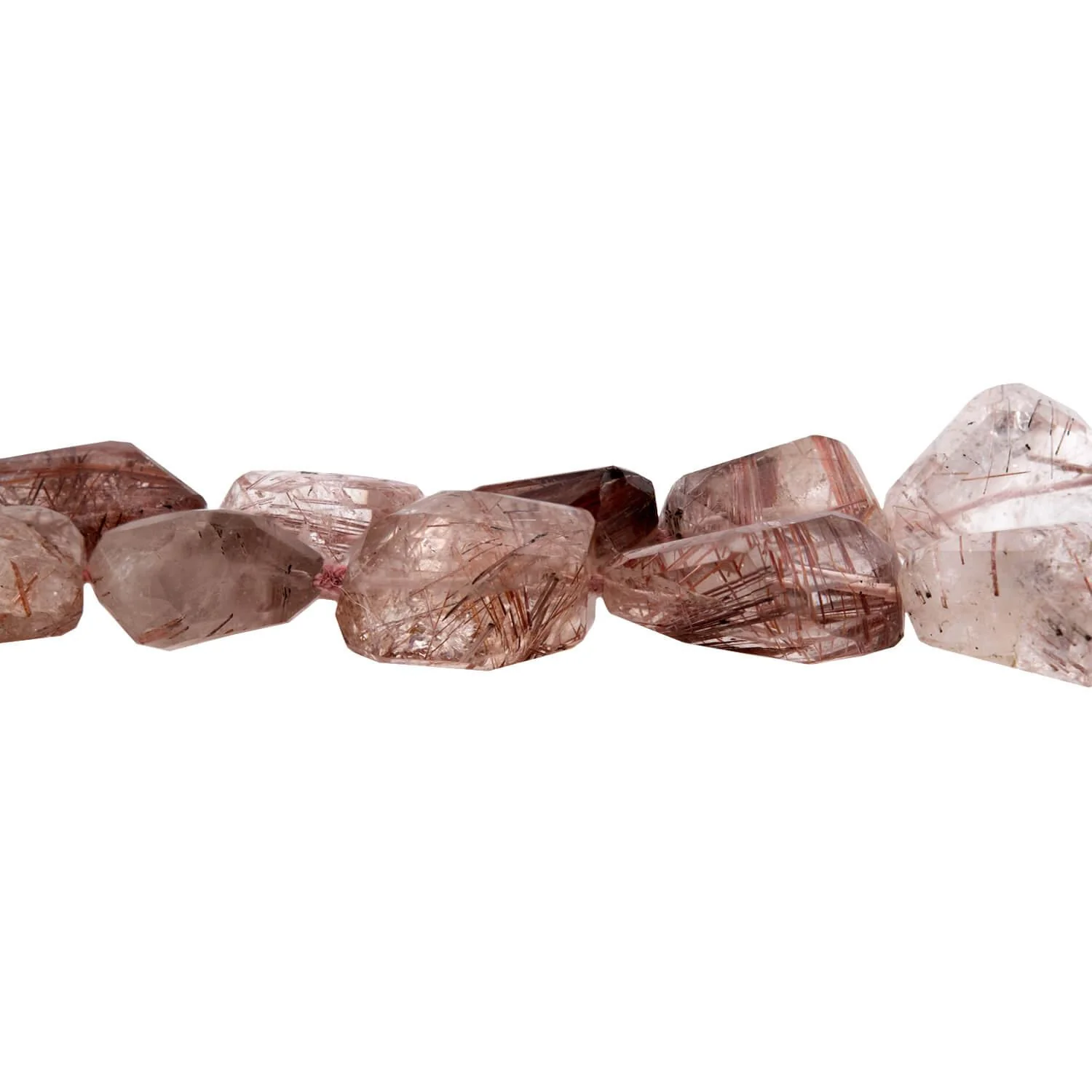 Estate 14k Rutilated Quartz Necklace - Image 3
