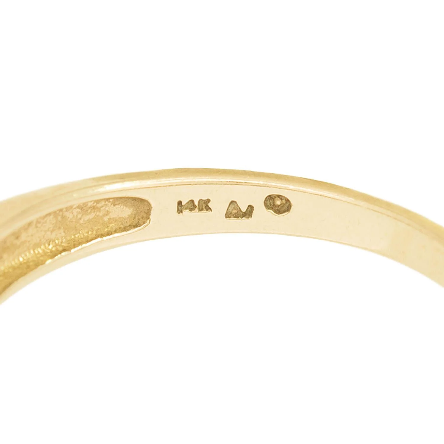 Estate 14k Sapphire and Diamond Band - Image 6