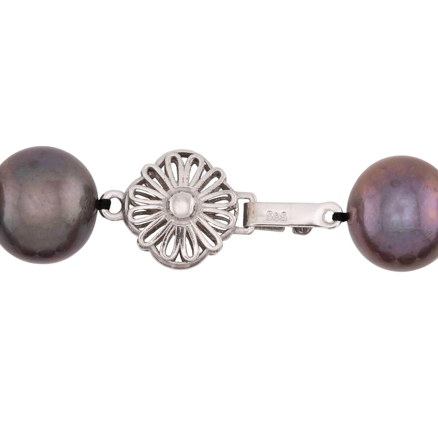 Estate 14k Tahitian Pearl Necklace 11mm - Image 4
