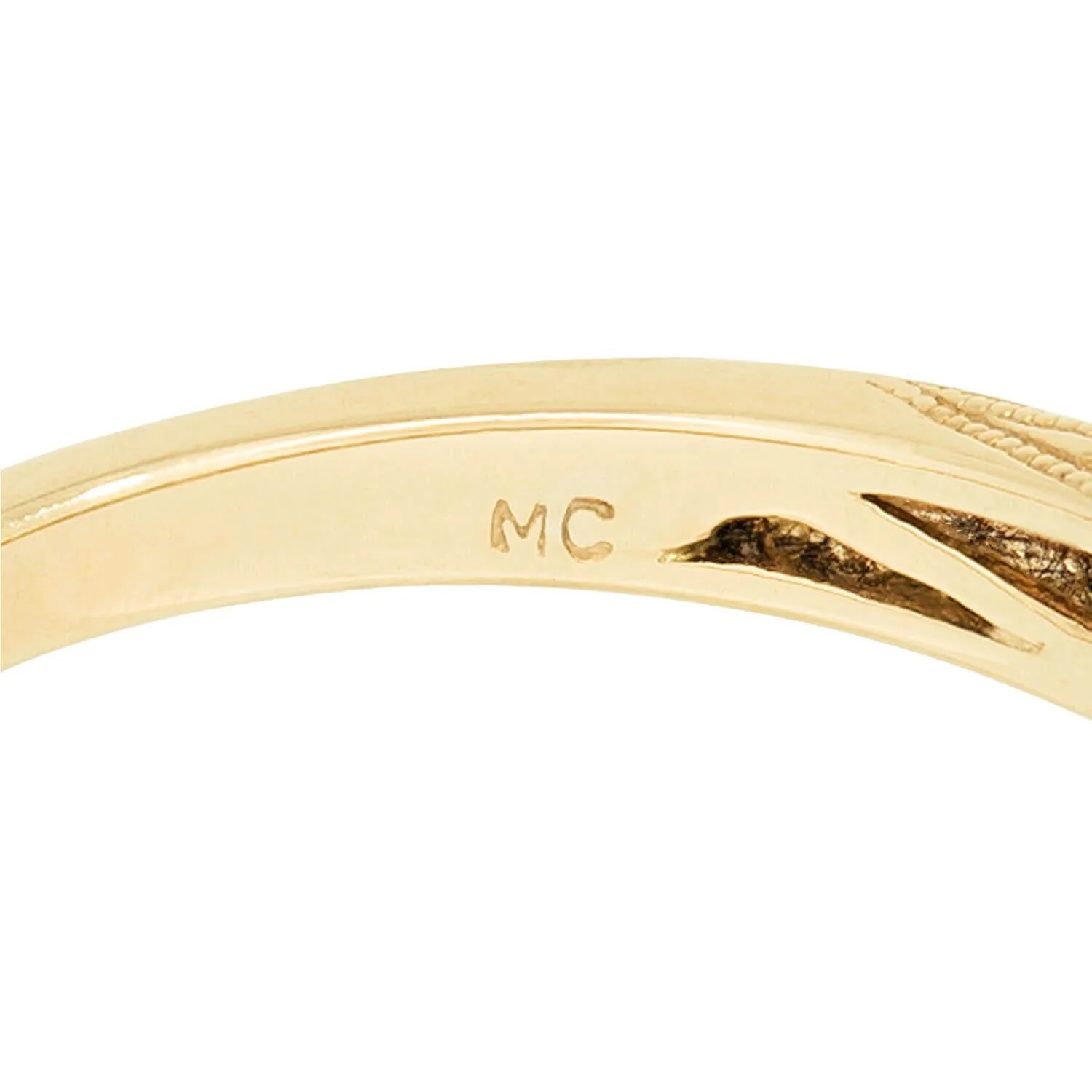 Estate 18k .50ctw Diamond Band - Image 7