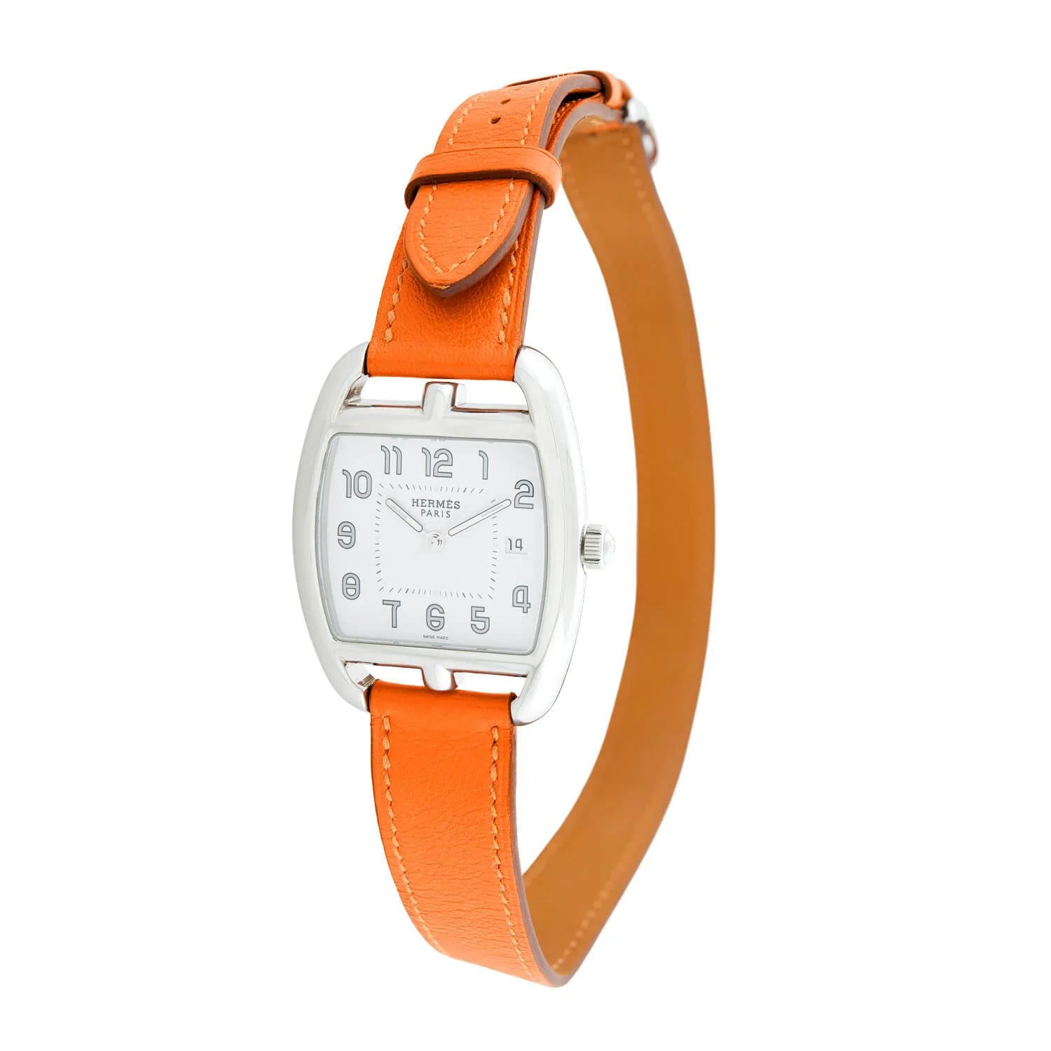 Estate Hermes Cape Cod Tonneau Wrap-Around Watch - Image 2