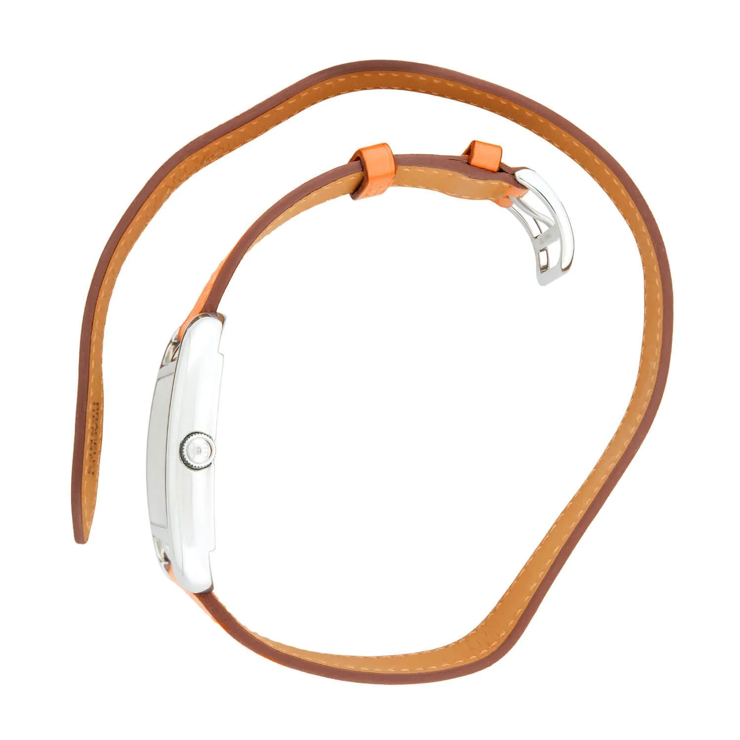 Estate Hermes Cape Cod Tonneau Wrap-Around Watch - Image 3
