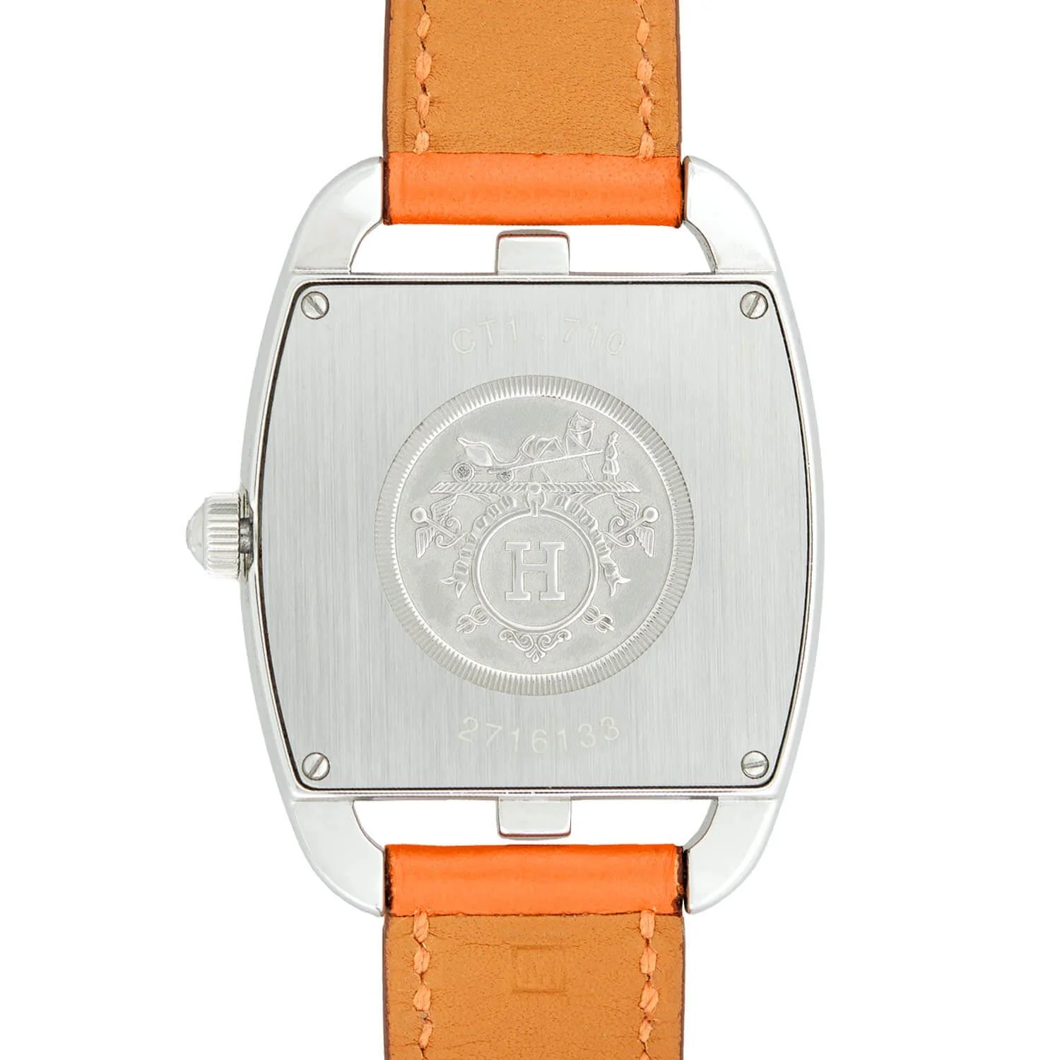 Estate Hermes Cape Cod Tonneau Wrap-Around Watch - Image 5