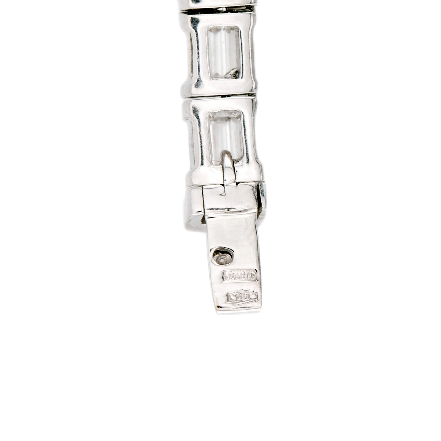 Estate Italian 18k 12.50ctw Diamond Riviera Necklace - Image 6