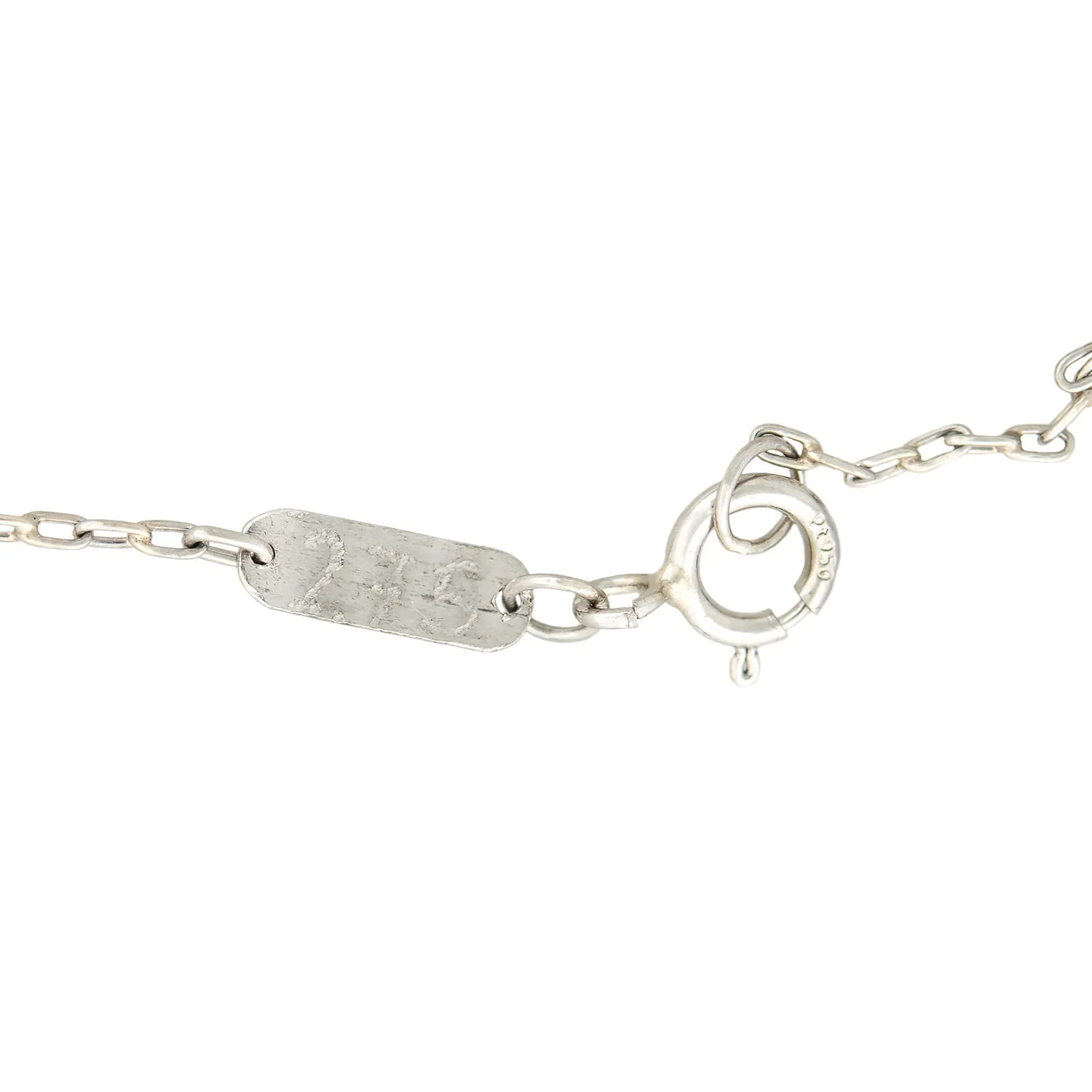 Estate Platinum Diamond By the Yard Chain Necklace 2.75ctw - Image 6