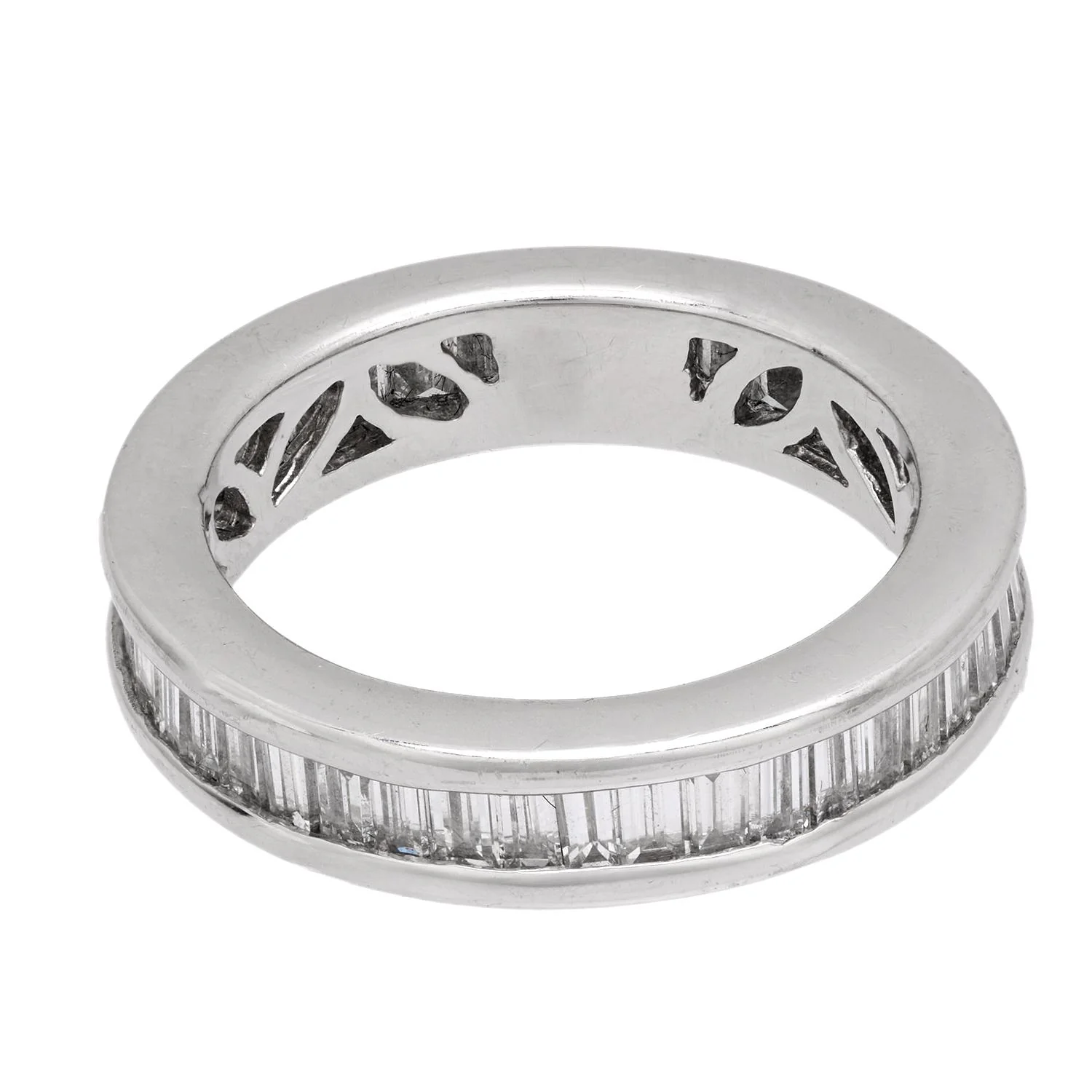 Estate Platinum Diamond Eternity Band - Image 2