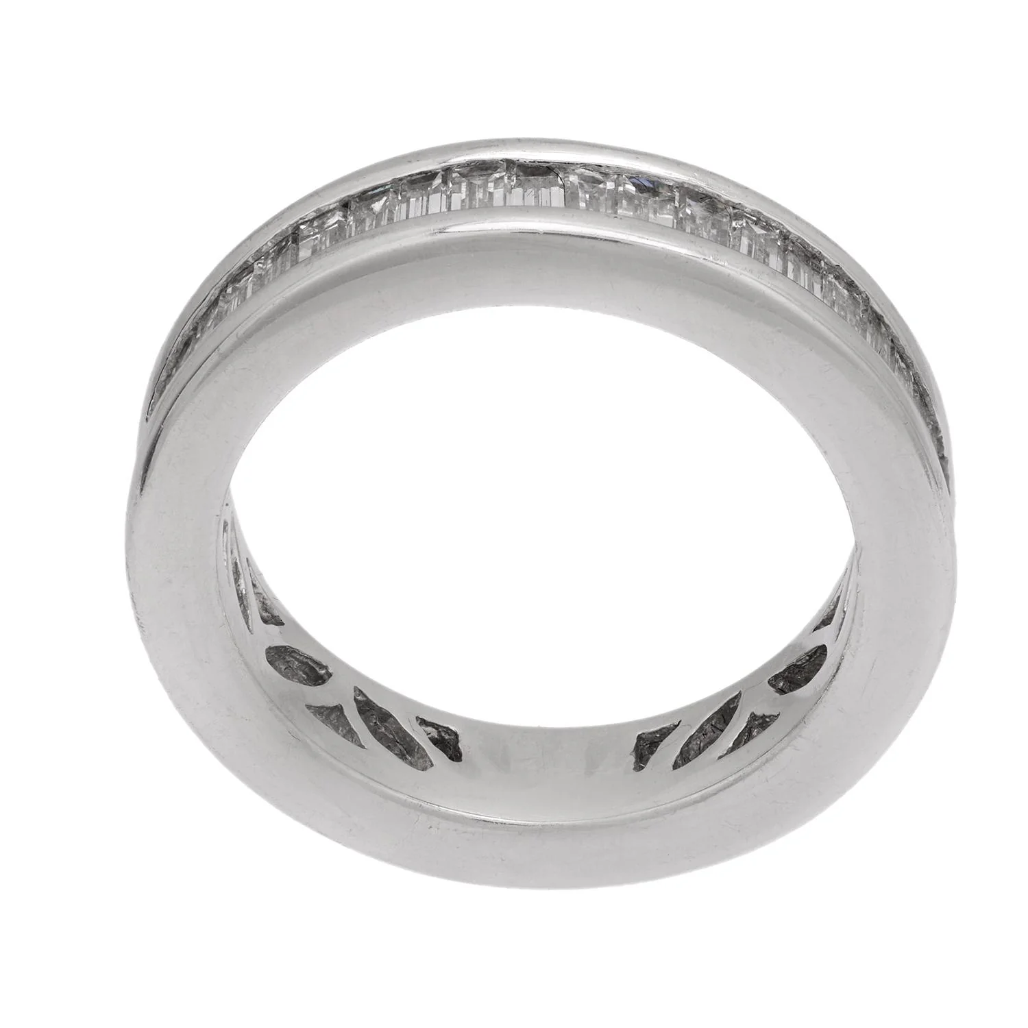 Estate Platinum Diamond Eternity Band - Image 3