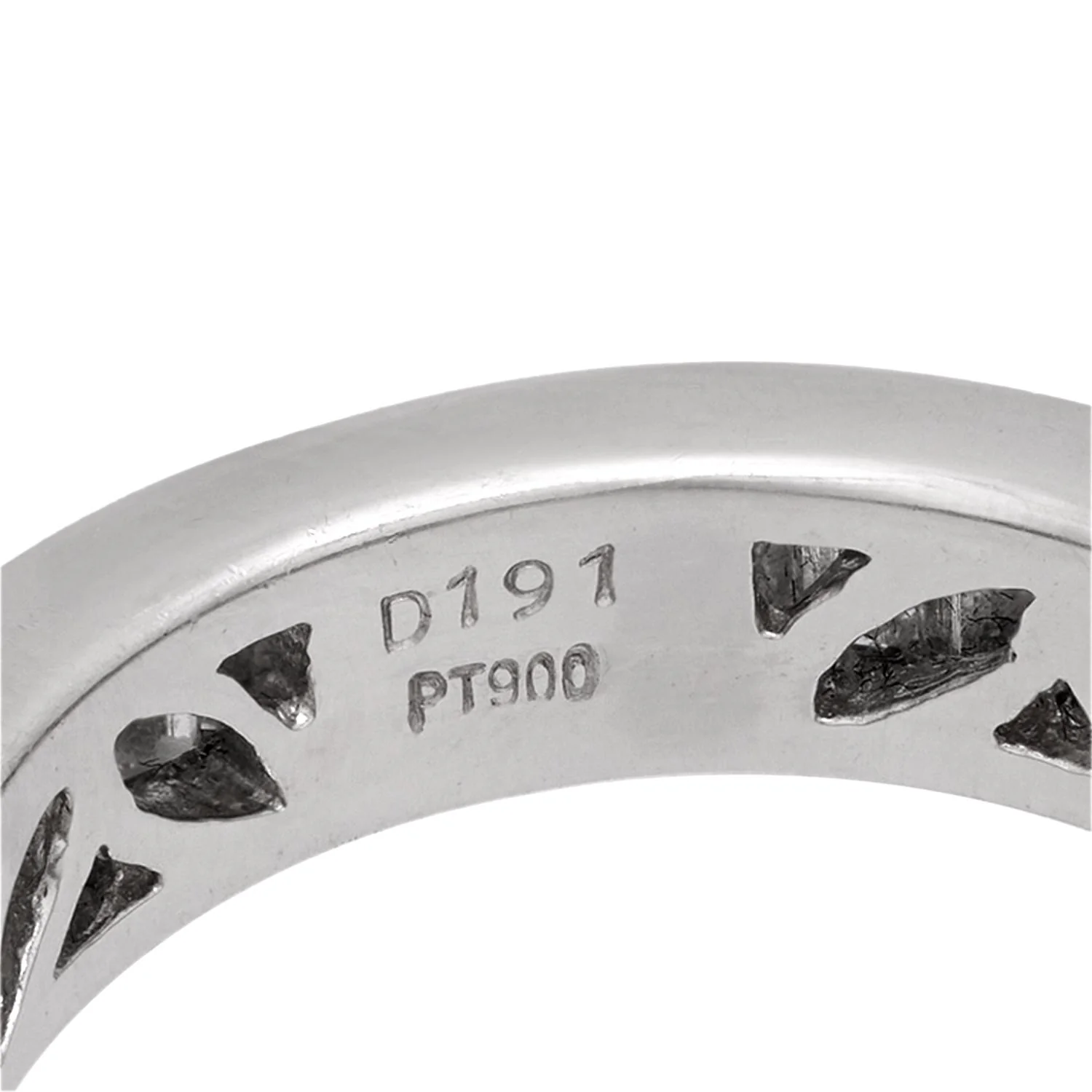 Estate Platinum Diamond Eternity Band - Image 4