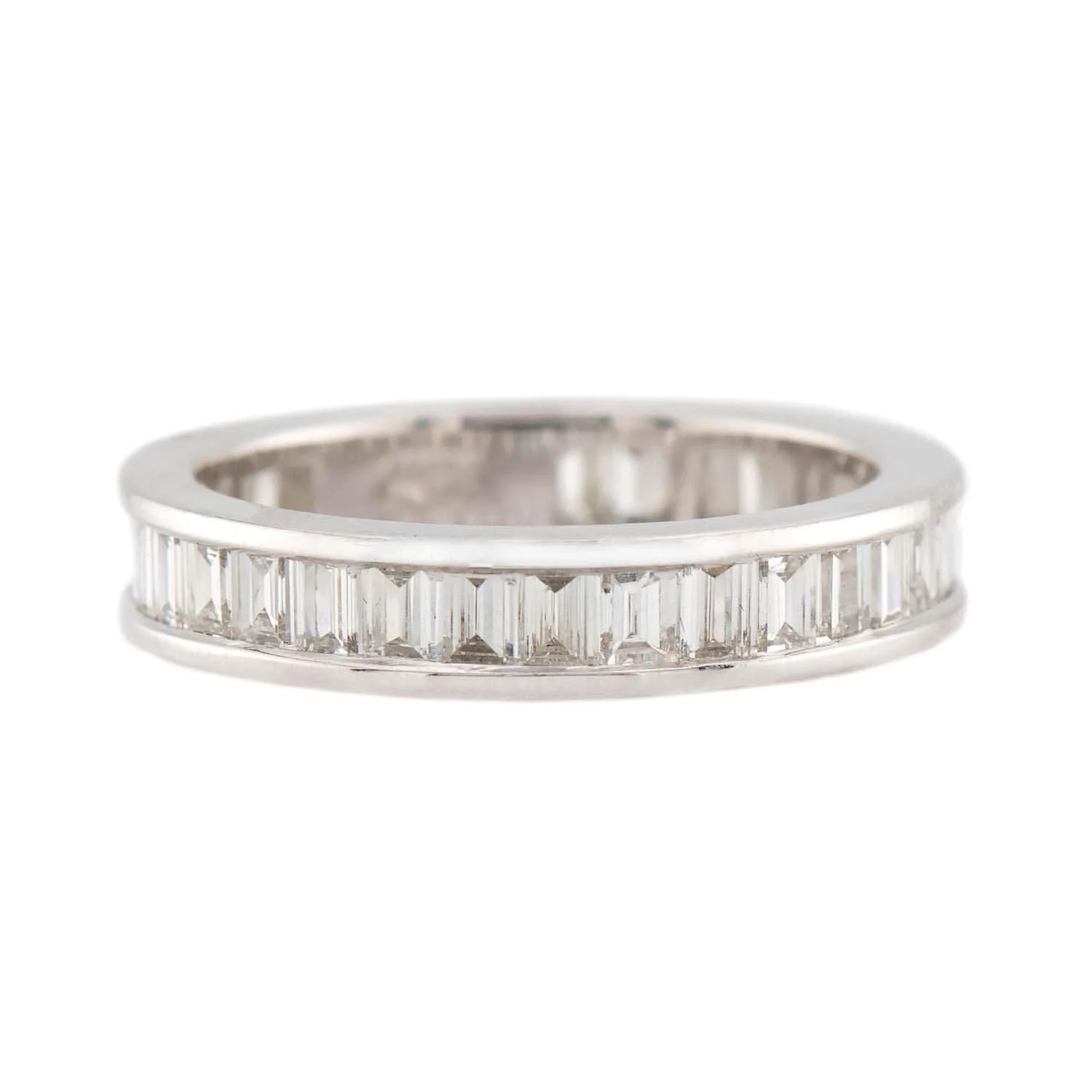 Estate Platinum Diamond Eternity Band - Image 2