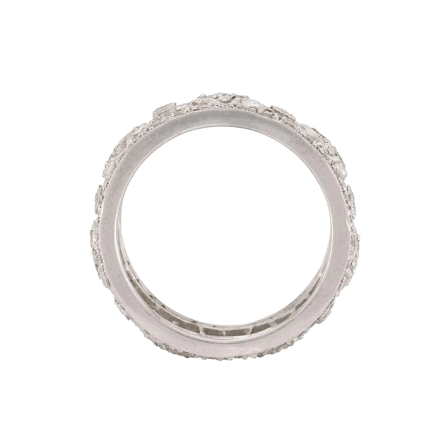 Estate Platinum Diamond Eternity Band - Image 3