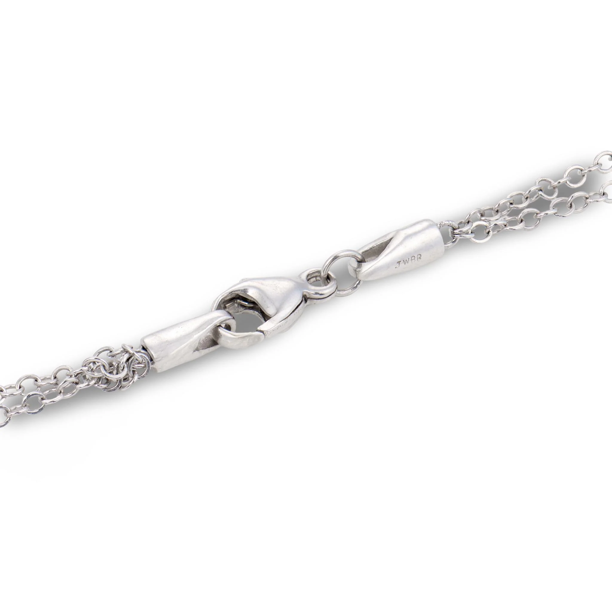 Estate Platinum "Diamonds-by-the-Yard" Necklace - Image 5