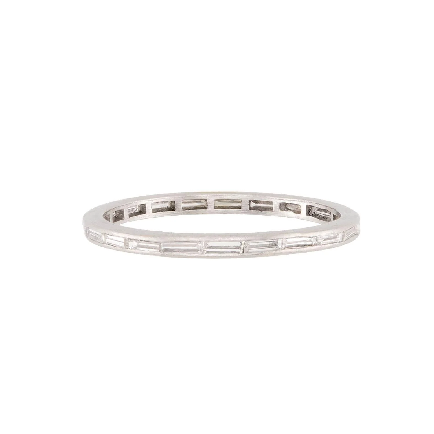 Estate Platinum Eternity Band - Image 2
