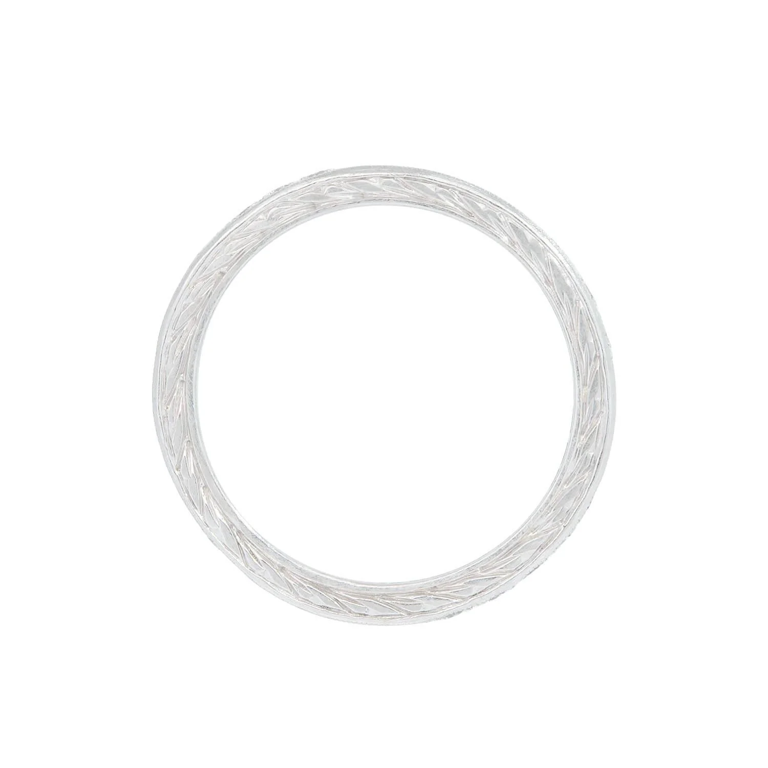 Estate Platinum Ruby and Diamond Eternity Band - Image 3