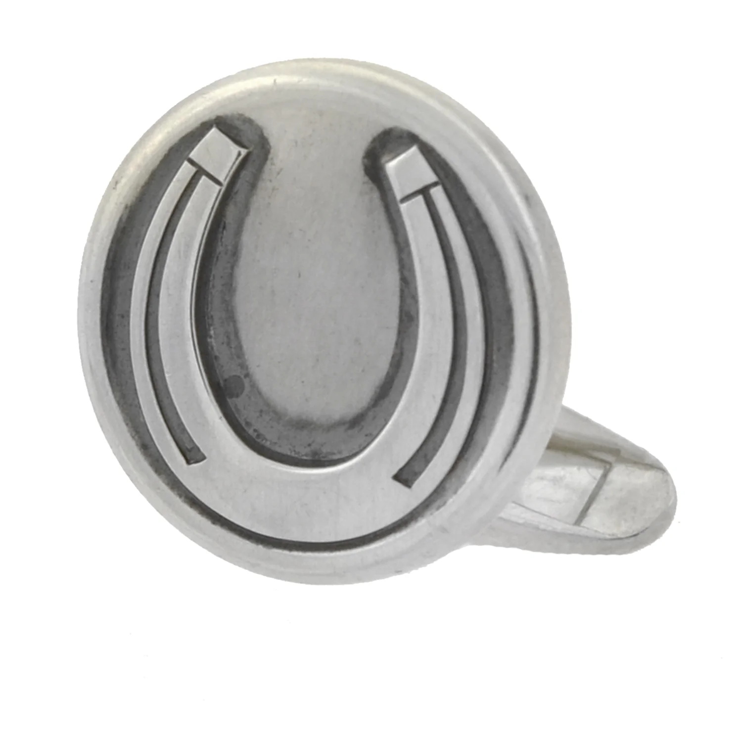 GEORG JENSEN Vintage Sterling Horseshoe Cufflinks - Image 4