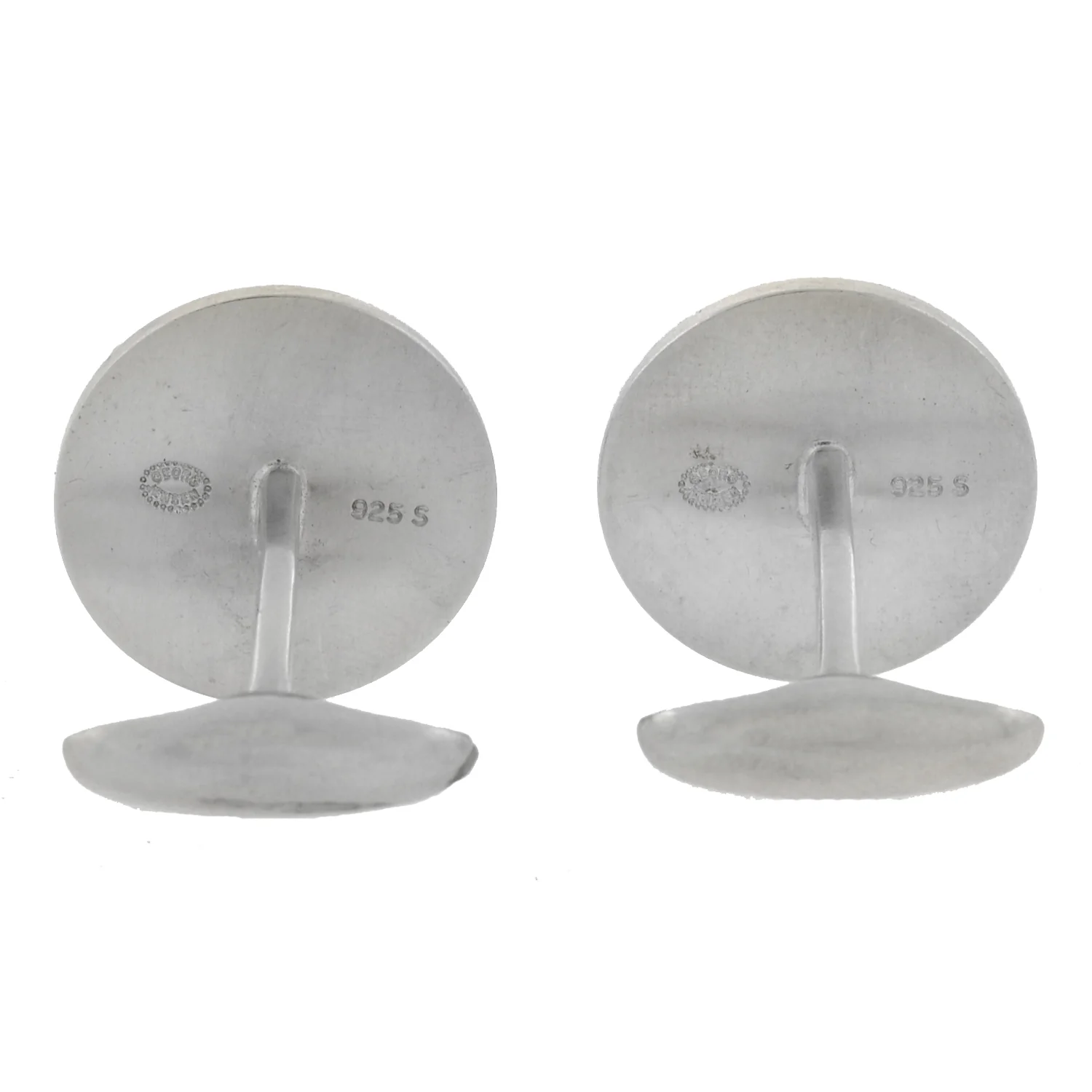 GEORG JENSEN Vintage Sterling Horseshoe Cufflinks - Image 7