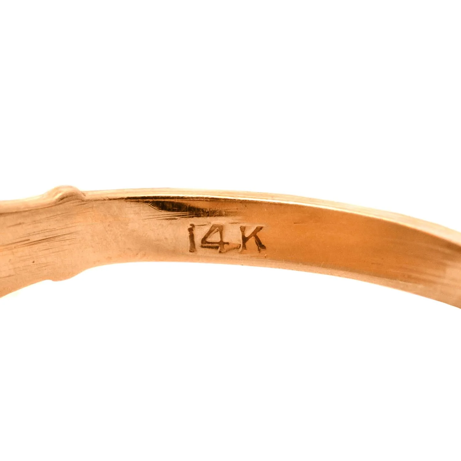 Georgian German 14k Portrait Ring - Image 6