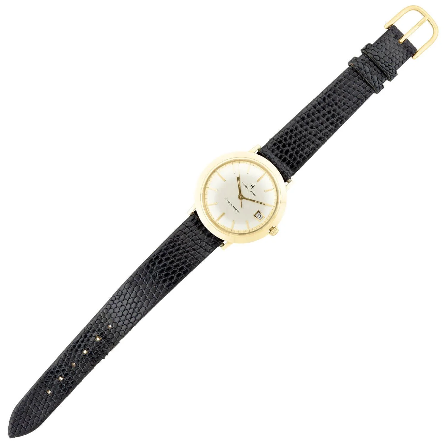 HAMILTON Vintage 14k Thin-O-Matic Watch - Image 3