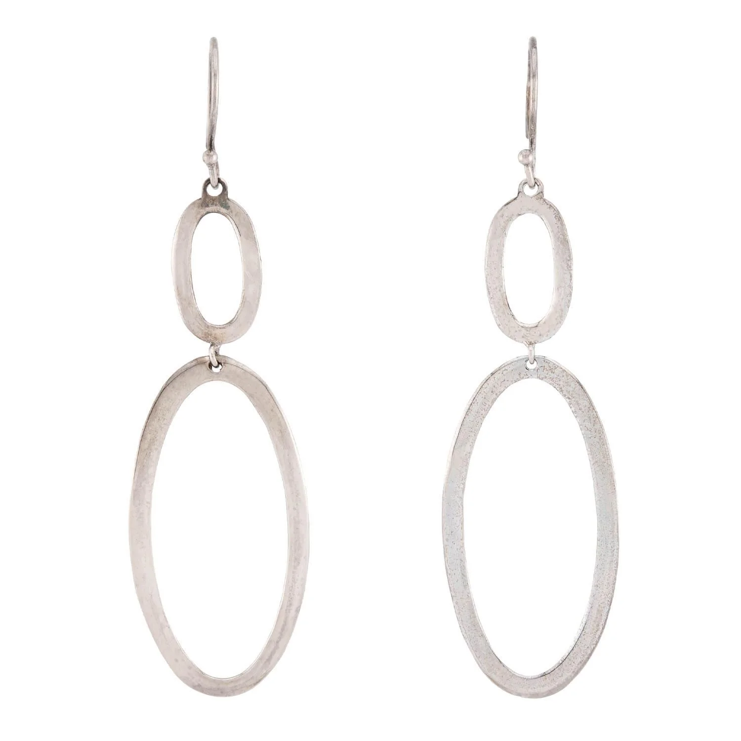 IPPOLITA Estate Sterling Silver Oval Earrings