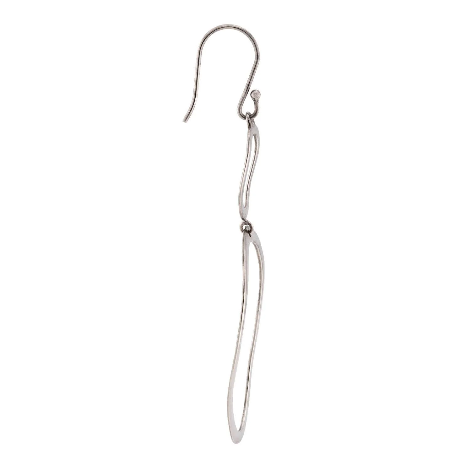 IPPOLITA Estate Sterling Silver Oval Earrings - Image 2