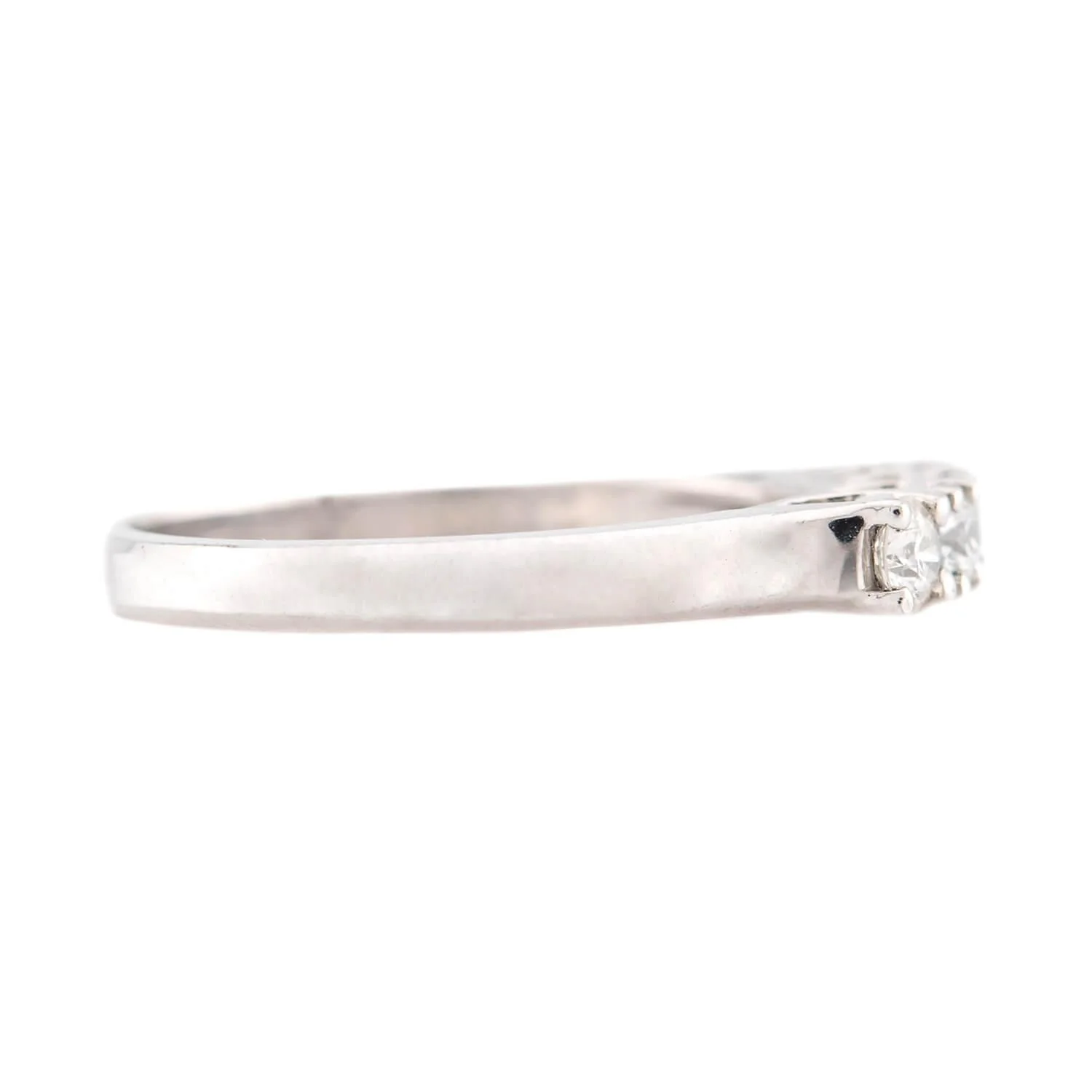 JEFF COOPER Estate 18k Diamond Five Stone Ring - Image 3