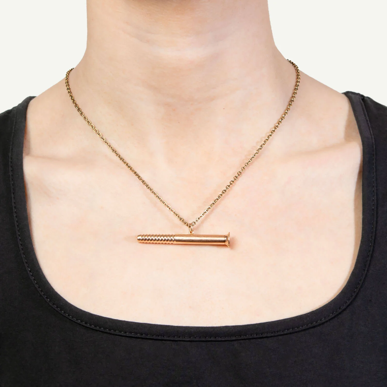 Late Victorian 14k Screw Pencil Fob Pendant - Image 7