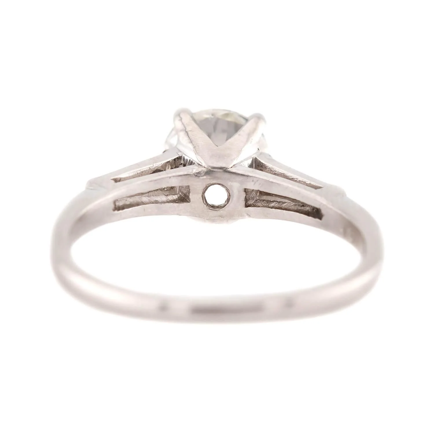 MARCUS & CO. Retro Platinum Diamond Engagement Ring 1.01ct - Image 5