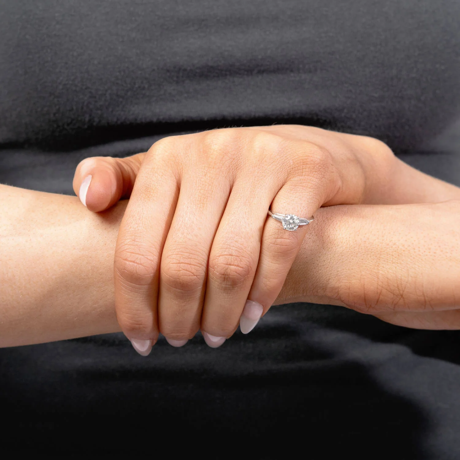MARCUS & CO. Retro Platinum Diamond Engagement Ring 1.01ct - Image 8