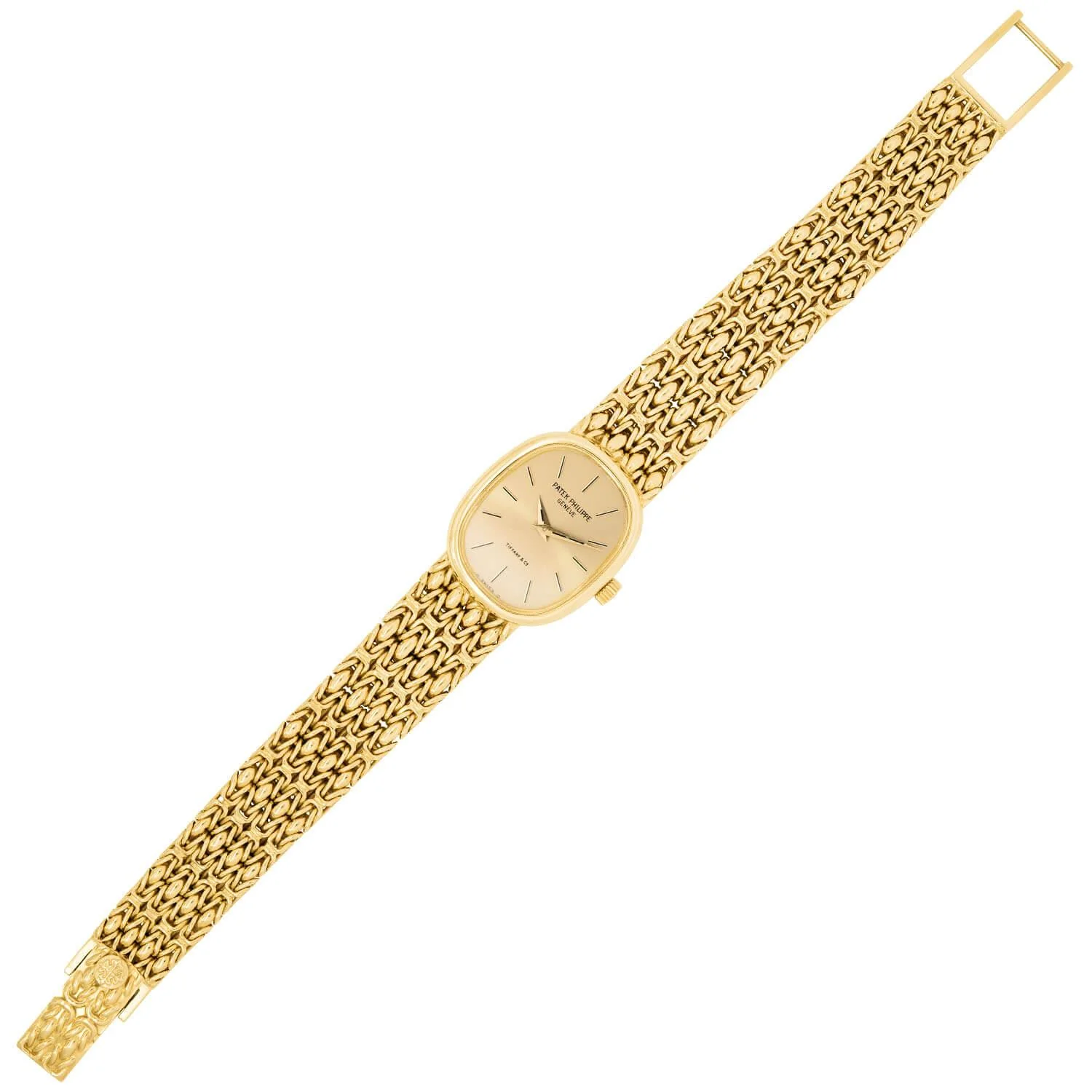 PATEK PHILIPPE for TIFFANY & Co. Vintage 18k Watch - Image 3
