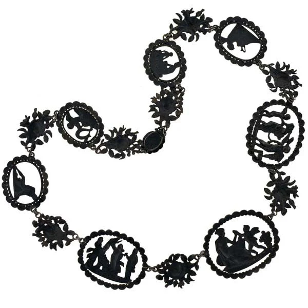 Rare Georgian Berlin Iron Necklace - Image 7