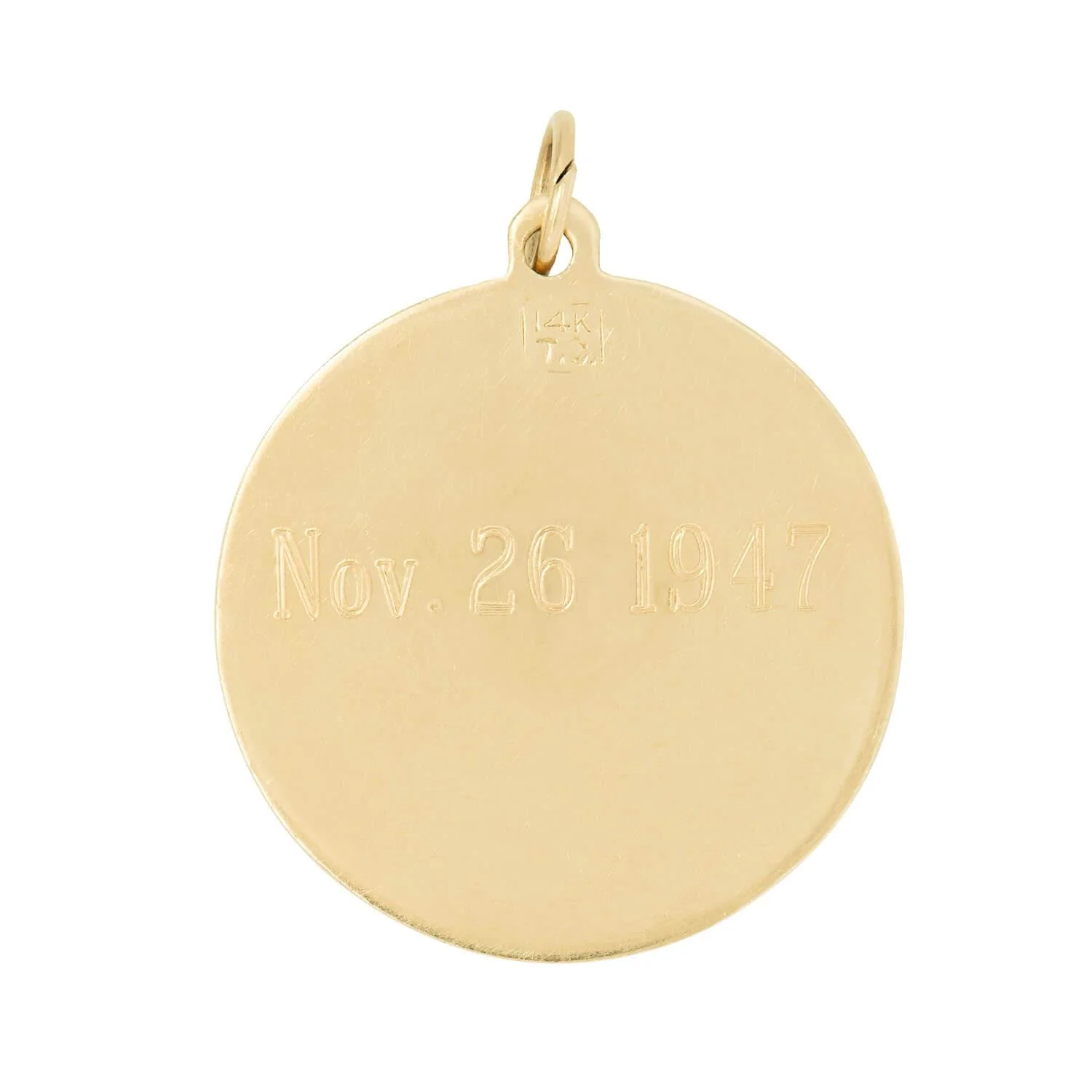 Retro 14k Diamond 25th Anniversary Charm - Image 3