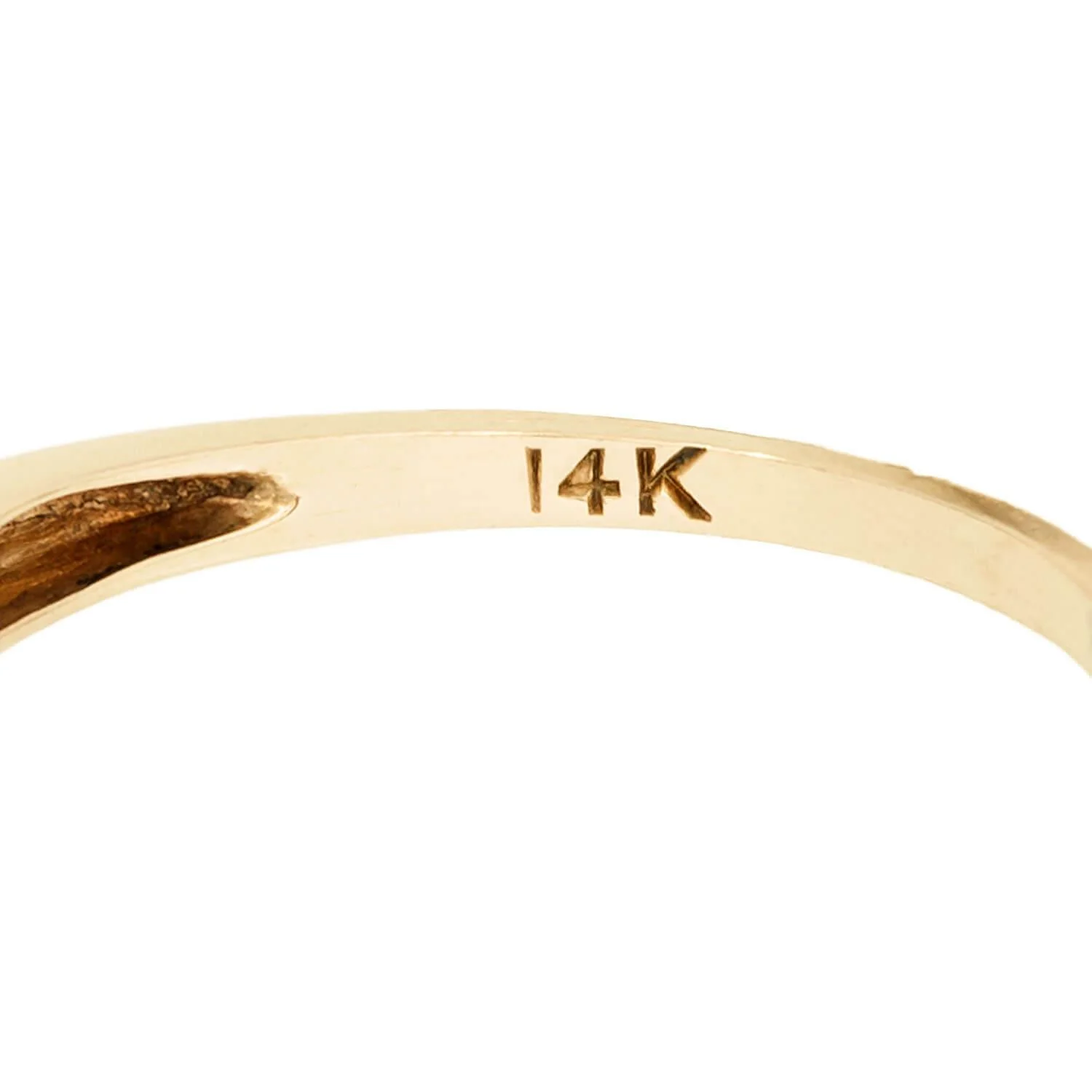 Retro 14k Diamond Band - Image 6