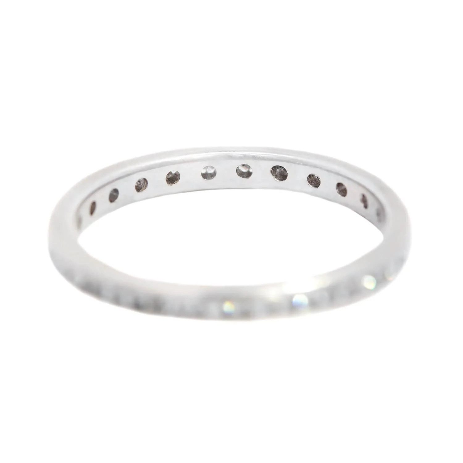 Retro 14k Diamond Eternity Band 0.65ctw - Image 4