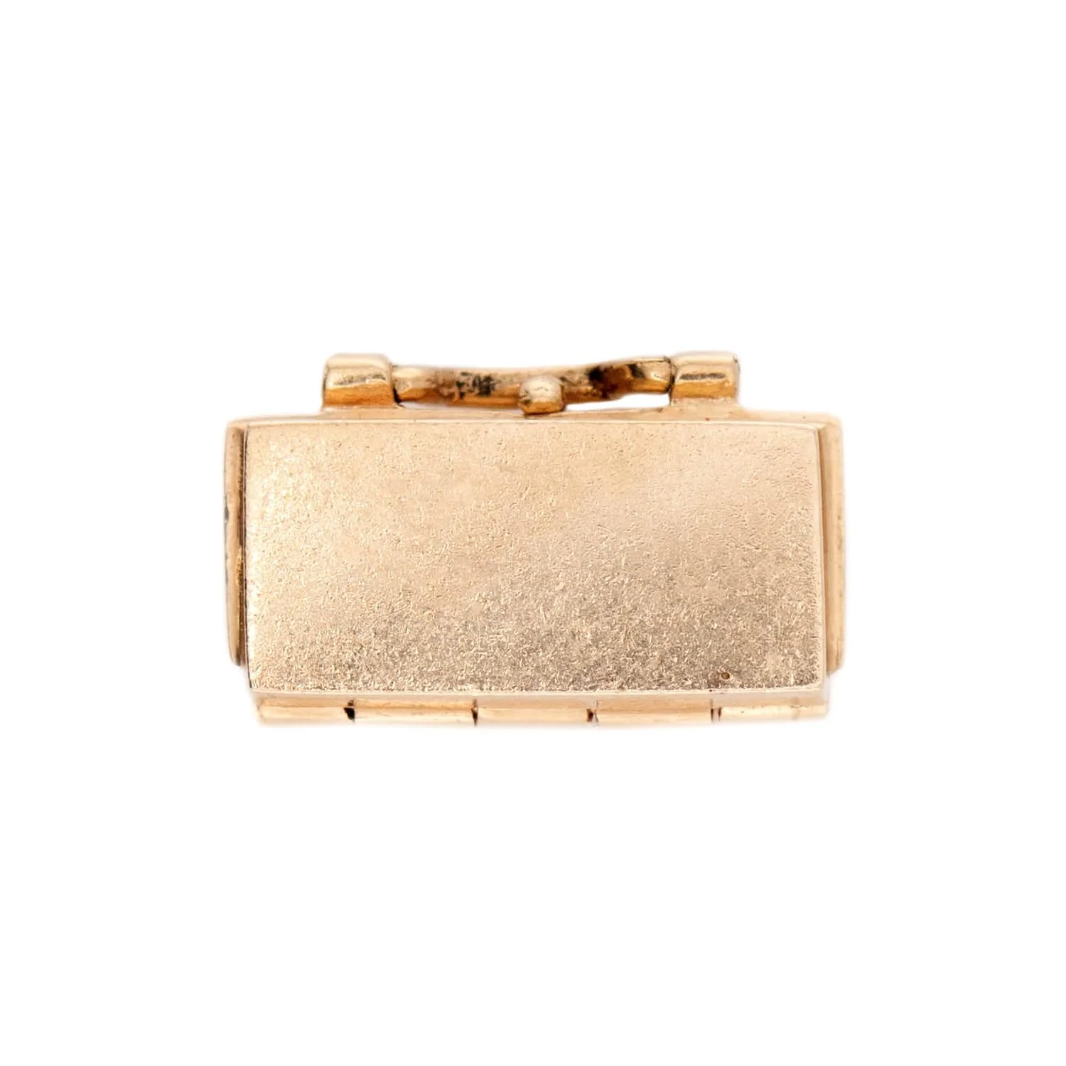Retro 14k Enamel Doctor's Bag Pendant/Charm - Image 3
