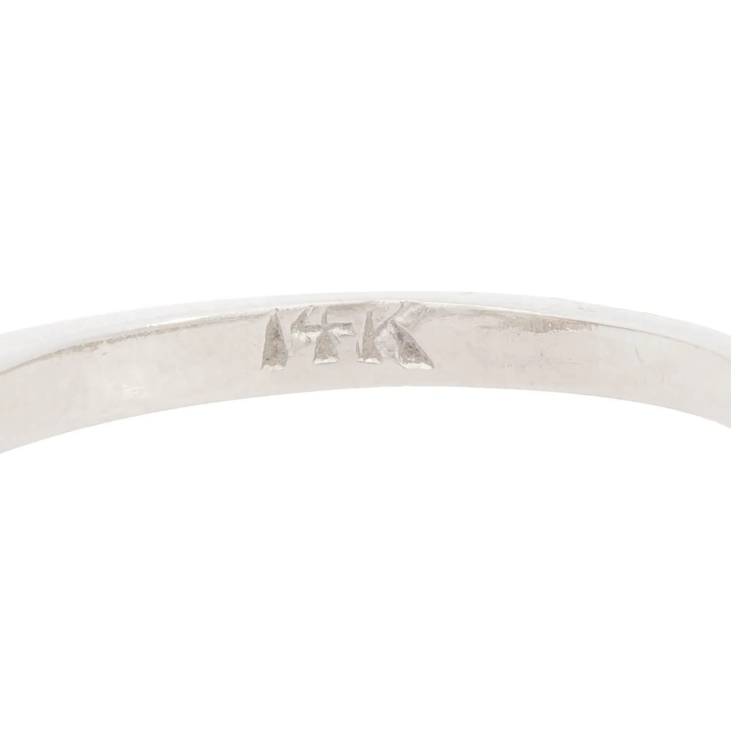 Retro 14k Moonstone & Diamond Ring - Image 6