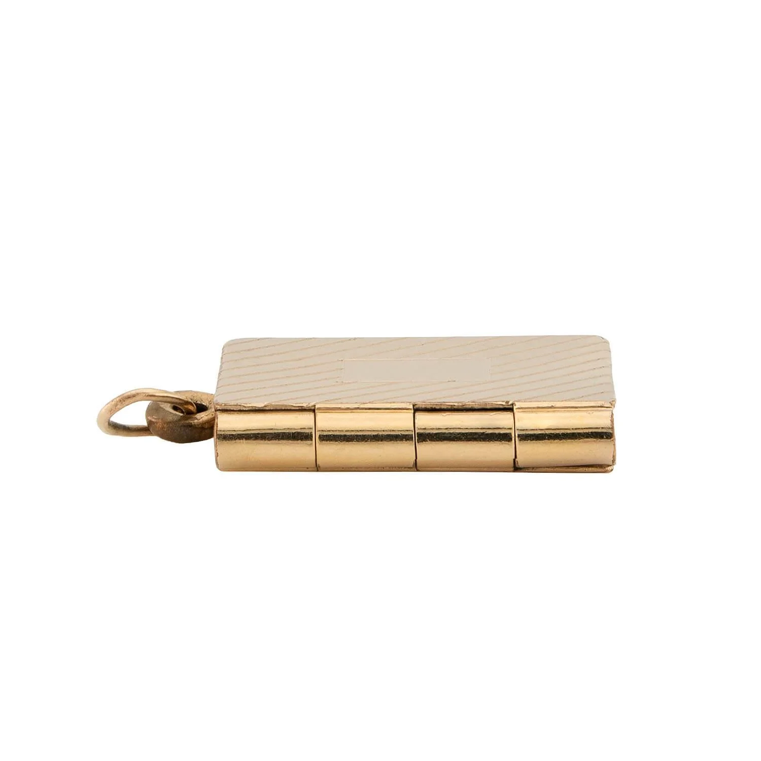 Retro Gold-Filled Book Locket - Image 3