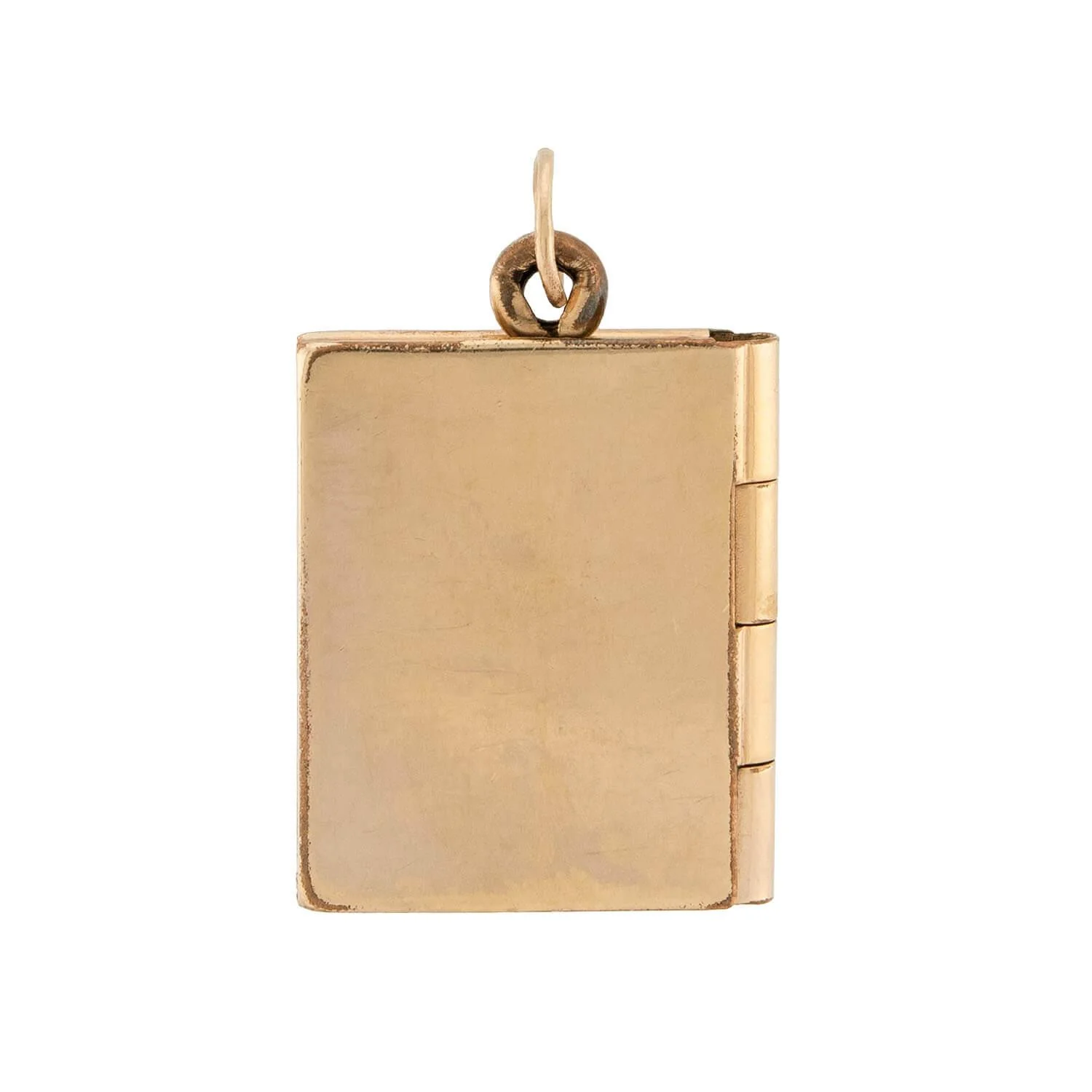 Retro Gold-Filled Book Locket - Image 4