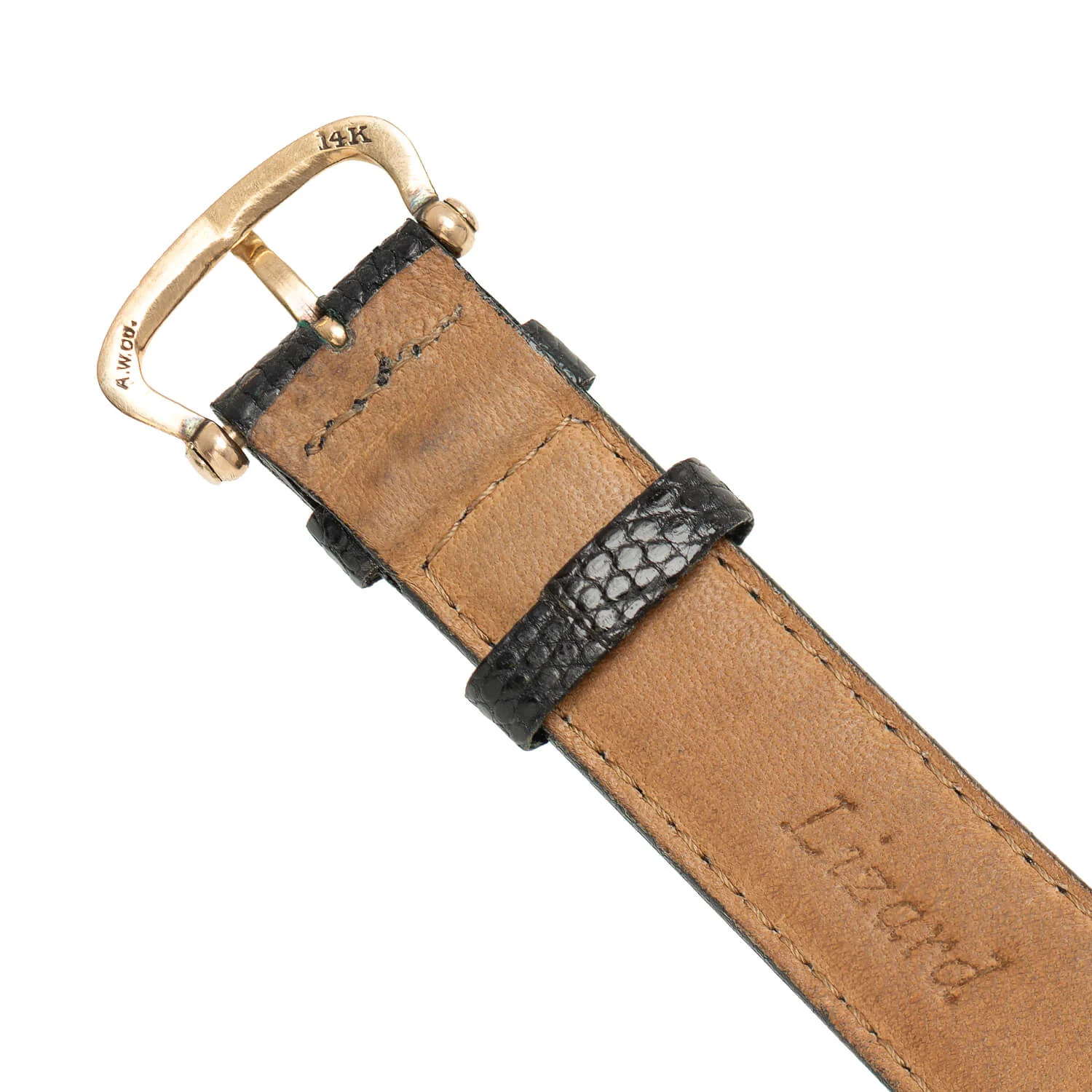ROLEX Art Deco 9k Conversion Wristwatch - Image 8