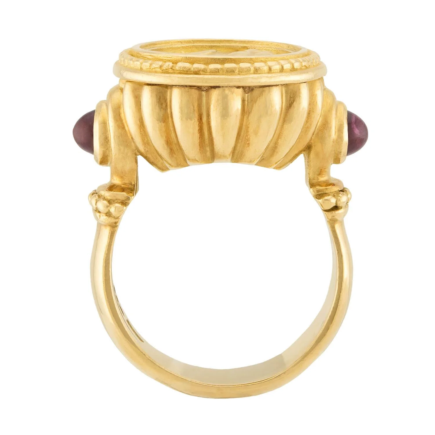 SeidenGang Estate 18K Gold Tourmaline Ring - Image 5