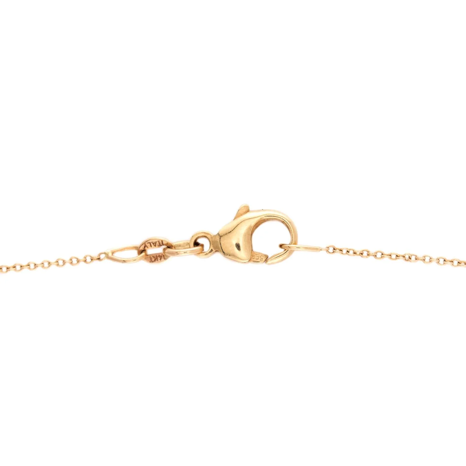 SHYNE JEWELERS Estate 14k Diamond Heart Pendant Necklace - Image 5