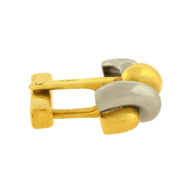 TIFFANY & Co. 18kt Mixed Metals Coiled Cufflinks - Image 5