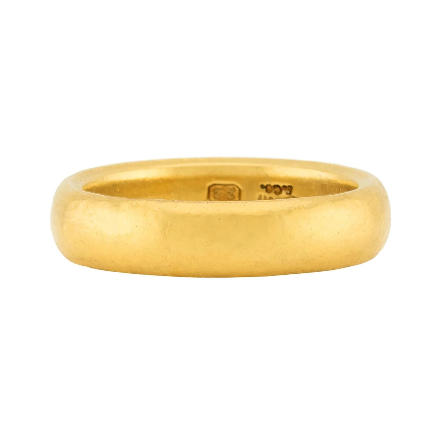 TIFFANY & CO Art Deco 22k Wedding Band - Image 2