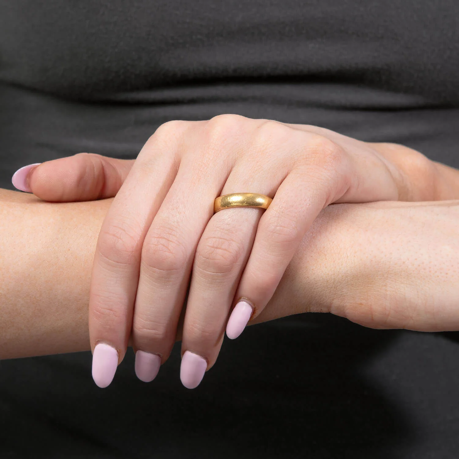 TIFFANY & CO Art Deco 22k Wedding Band - Image 4