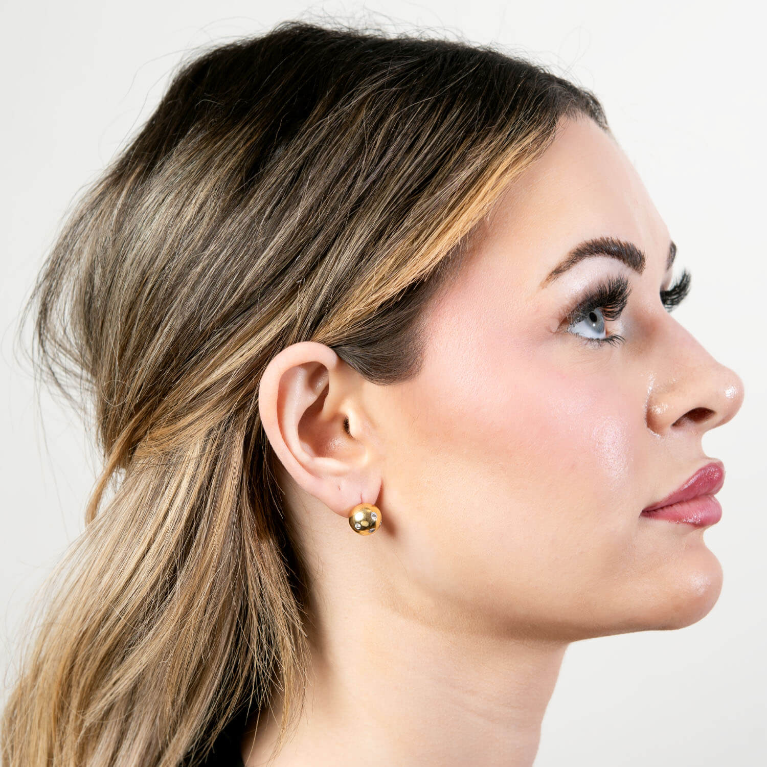 TIFFANY & CO. Estate 18k/Platinum Diamond "Etoile" Earrings - Image 5