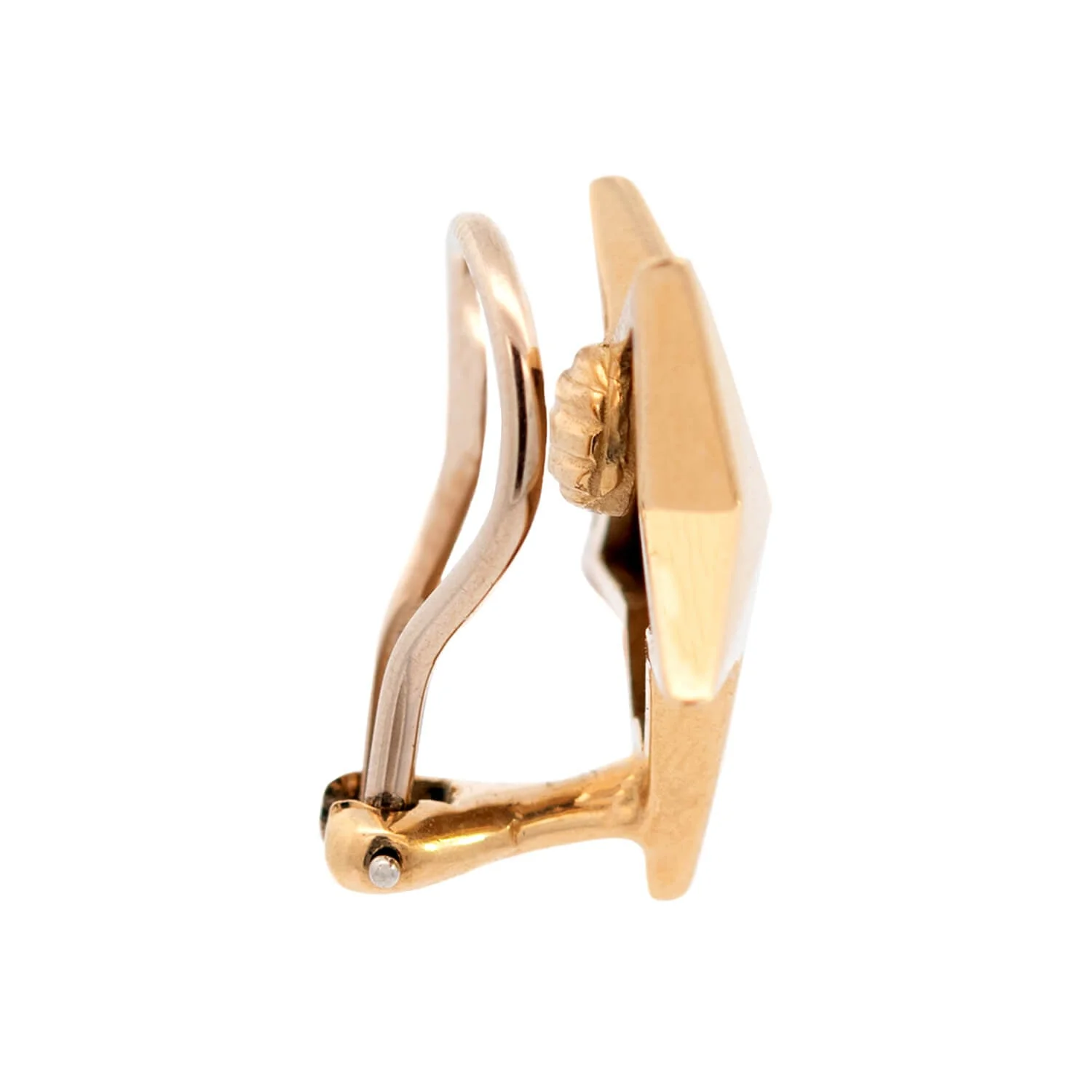 TIFFANY & CO. Estate 18k Star Clip-On Earrings - Image 2