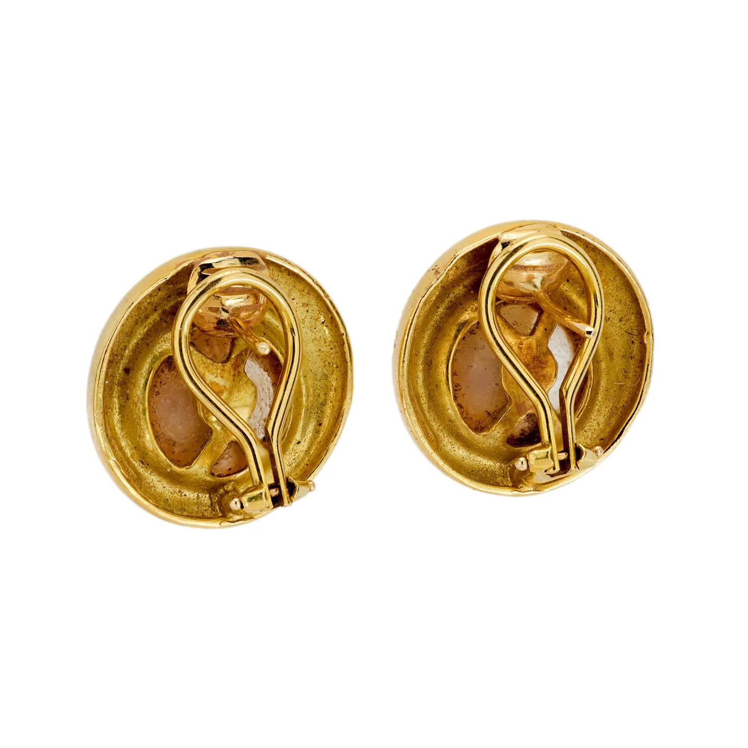 TIFFANY & CO. Vintage 18k Pearl Earrings - Image 3