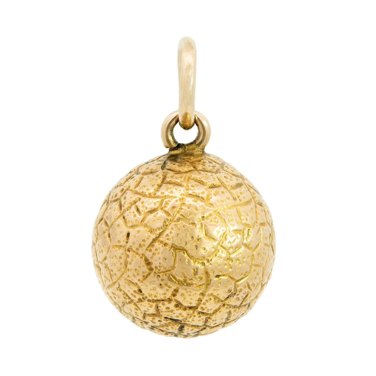 Victorian 14k Ball Pendant - Image 2