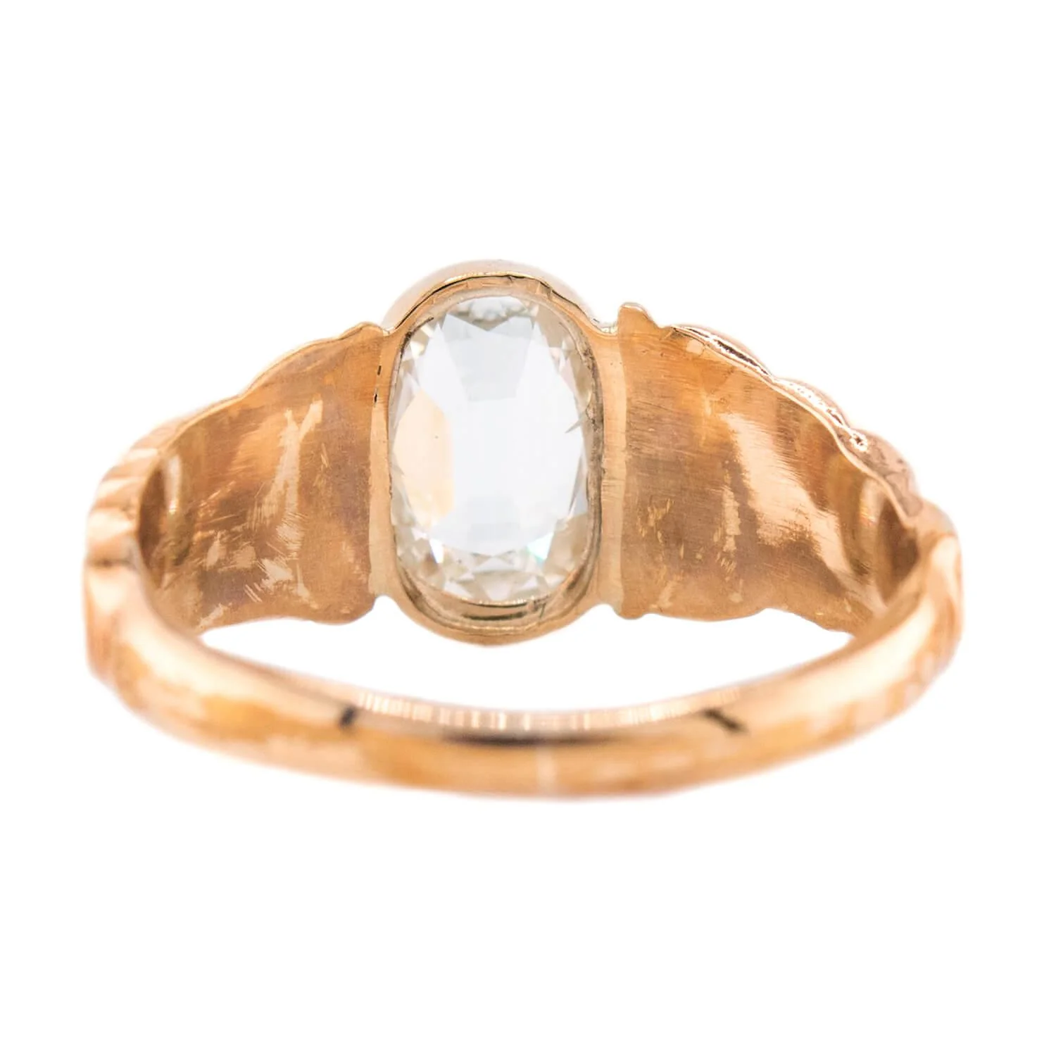 Victorian 14k Diamond Engagement Ring 1ct - Image 5