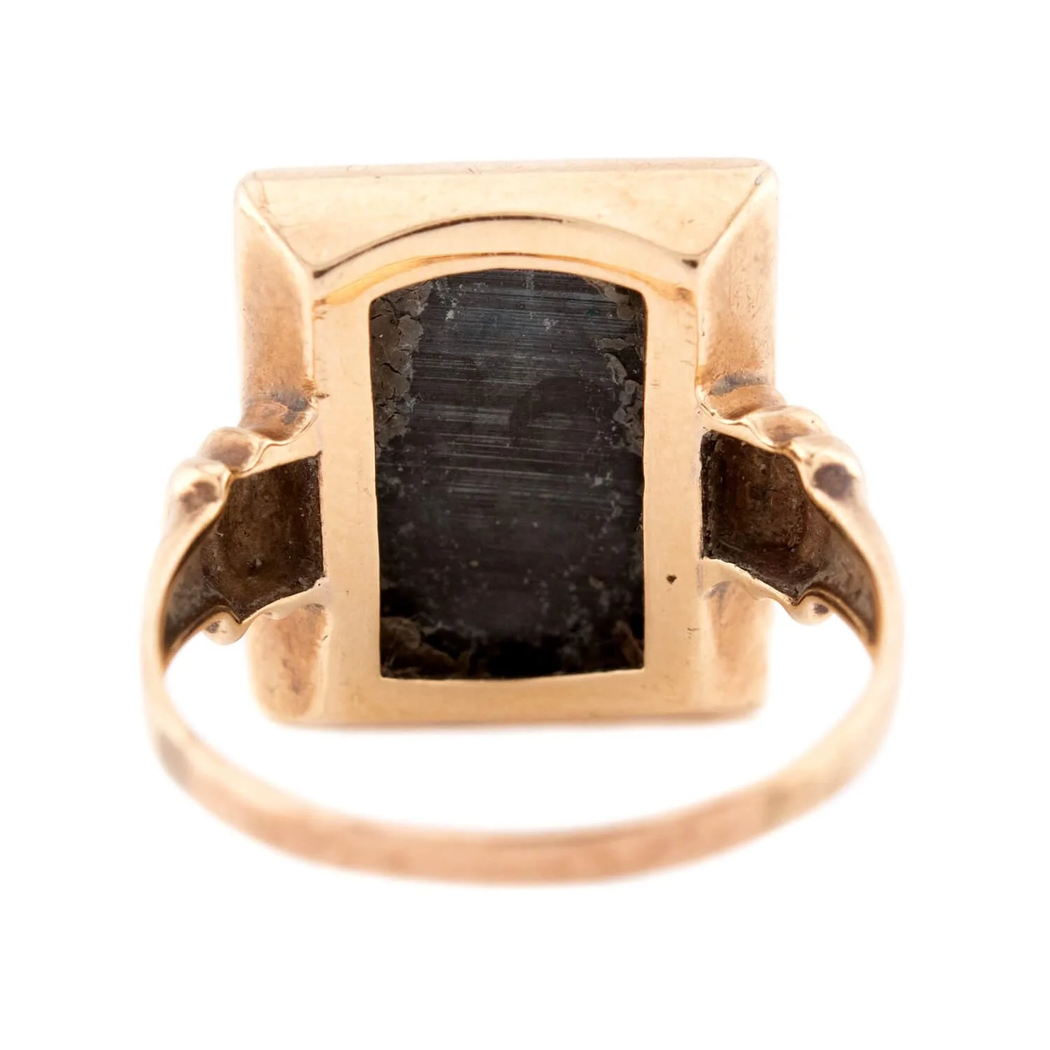 Victorian 14k Hematite Intaglio Ring - Image 5