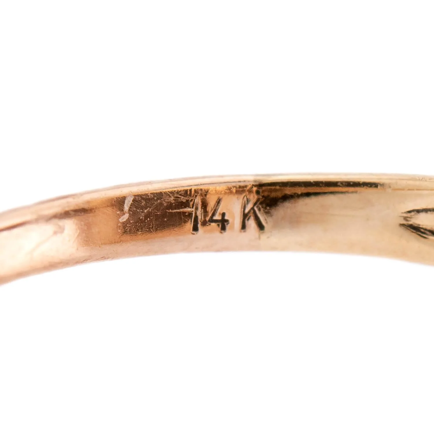 Victorian 14k Hematite Intaglio Ring - Image 6