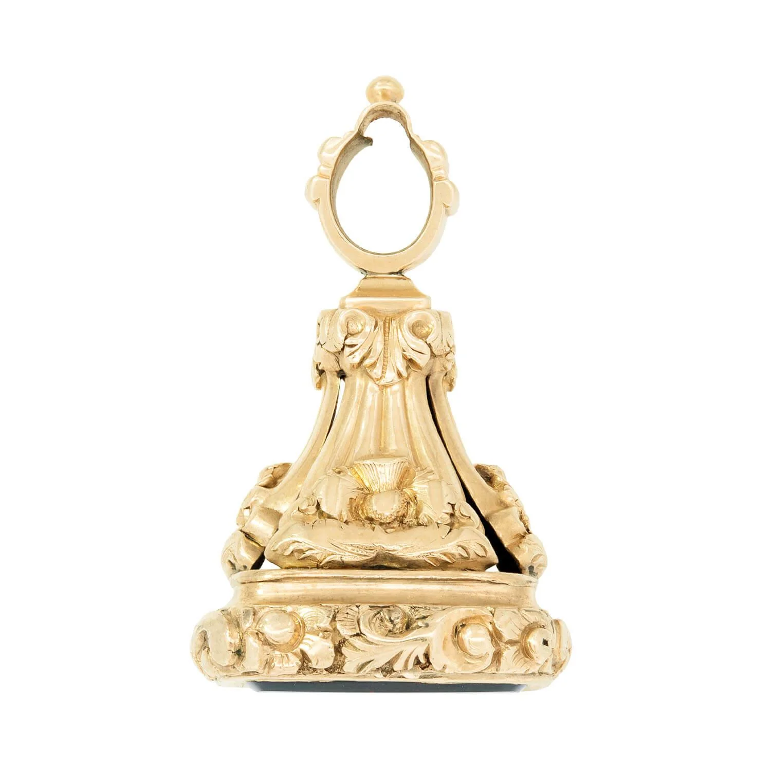 Victorian 18k Bloodstone Fob - Image 3